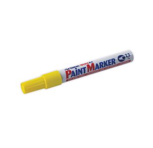 Artline 400 Bullet Tip Paint Marker Medium Yellow (Pack of 12) A4006