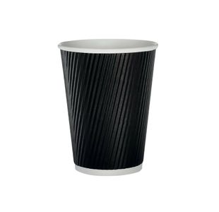 35cl Black Ripple Cup (500 Pack) HVRWBPA12