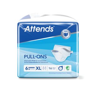 Attends Pull-Ons Incontinence Pants Size 6XL x4 Pack of 16 36849