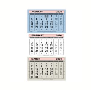 At-A-Glance 3 Monthly Calendar 2026 TML26