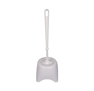 2Work Toilet Brush and Holder White AU91659