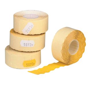 Avery Dennison Single-Line Price Marking Label Yellow 12x26mm (Pack of 15000) YR1226