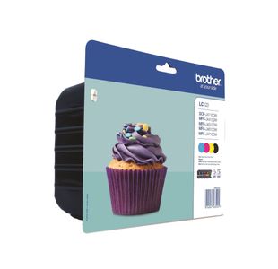 Brother LC123 Inkjet Cartridge CMYK Multipack LC123VALBP