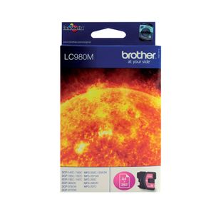 Brother LC980M Inkjet Cartridge Magenta LC980M