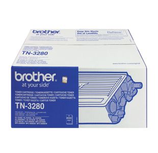 Brother TN-3280 Toner Cartridge High Yield Black TN3280