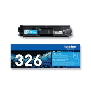 Brother TN-326C Toner Cartridge High Yield Cyan TN326C