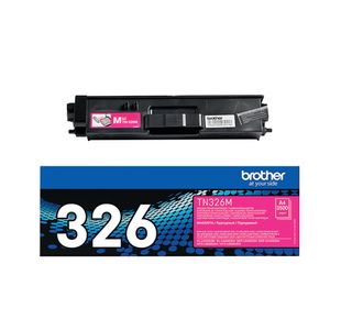 Brother TN-326M Toner Cartridge High Yield Magenta TN326M