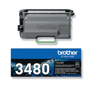 Brother TN-3480 Toner Cartridge High Yield Black TN3480