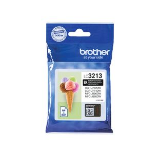 Brother LC3213BK Inkjet Cartridge High Yield Black LC3213BK