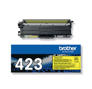 Brother TN-423Y Toner Cartridge High Yield Yellow TN423Y