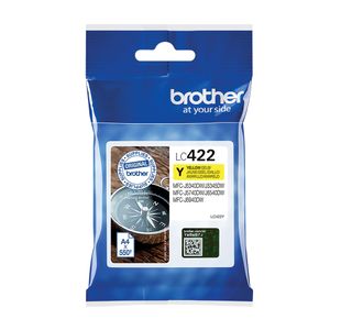 Brother LC422Y Inkjet Cartridge Yellow LC422Y