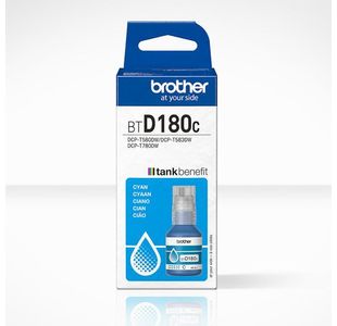 Brother Ink Bottle Super High Yield Cyan BTD180C