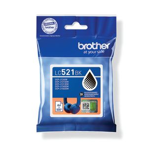 Brother LC-521Bk Black Ink Cartridge LC521BK