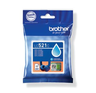 Brother LC-521C Cyan Ink Cartridge LC521C