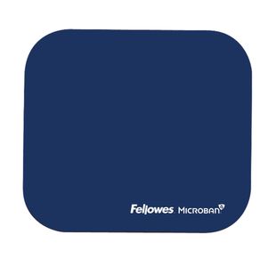 Fellowes Mousepad with Microban Antibacterial Protection Blue 5933805
