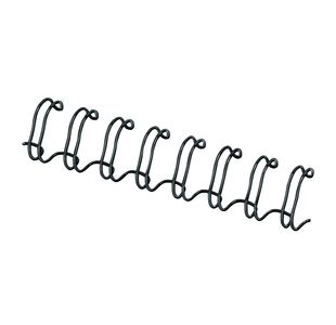 Fellowes Wire Binding Combs 10mm Black (Pack of 100) 53265