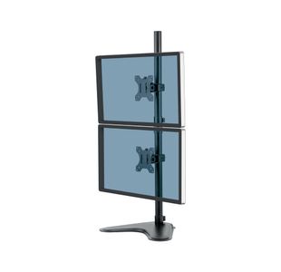 Fellowes Seasa Freestanding Dual Stacking Monitor Arm 8044001