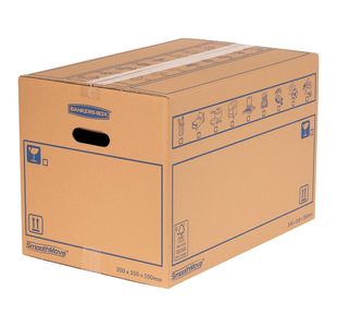 Bankers Box SmoothMove Standard Moving Box 350x350x550mm (Pack of 10) 6207301
