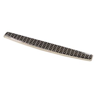 Fellowes Photo Gel Keyboard Wrist Support Chevron Design 9653601