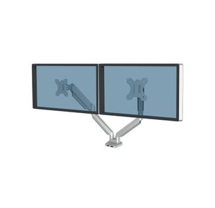 Fellowes Platinum Series Dual Monitor Arm Silver 8056501