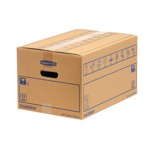 Bankers Box SmoothMove C-Flute Everyday Moving Box 39 Litre (Pack of 10) 6203601