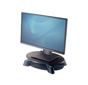 Fellowes Rotating Monitor Stand Platform 14kg Capacity Graphite 9145003