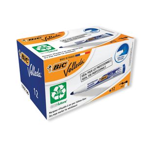 Bic Velleda 1701 Whiteboard Marker Blue (Pack of 12) 904938