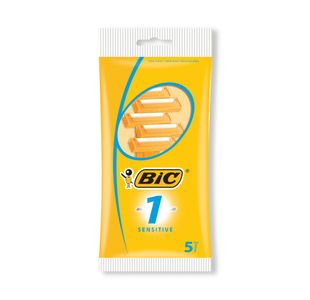 Bic 1 Disposable Razor Sensitive (Pack of 5) 952888