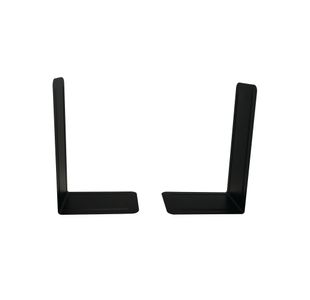 Metal Bookends Giant W165xD215mm Black Pack of 2 0441101