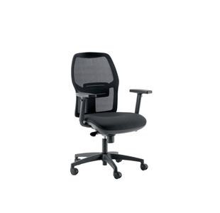 5 Star Rovia Mesh Task Chair with Adjustable Arms Black SF3072021