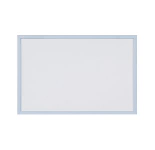 Bi-Office Pastel Non-Magnetic Whiteboard Blue Frame 60x40cm MP03001981