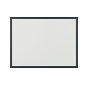 Bi-Office Basic Whiteboard Drywipe Surface Black Frame 60x45cm MP04001161