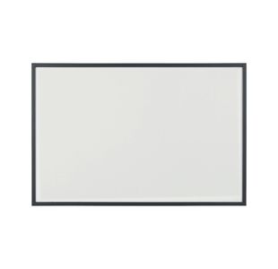 Bi-Office Basic Whiteboard Drywipe Surface Black Frame 90x60cm MP07001161