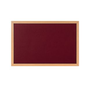 Earth Prime Felt Noticeboard180x120cm Burgundy Oak MDF Frame FB8533233