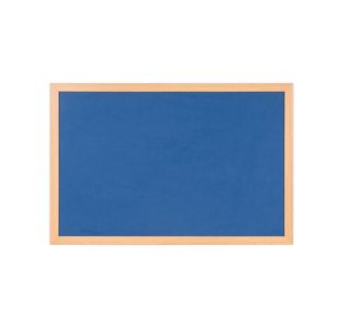Bi-Office Earth Felt Notice Board 900x600mm Blue RFB0743233