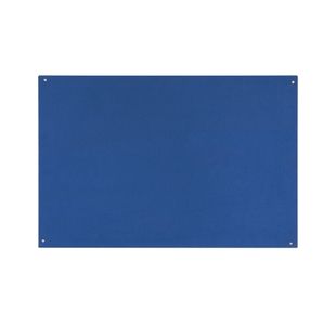 Bi-Office Unframed Noticeboard Blue Felt Surface 1175x875mm FB1443397