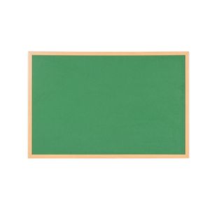 Earth Executive Felt Noticeboard 180x120cm Green Oak MDF Frame FB8544239