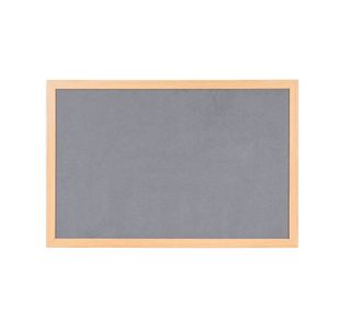 Earth Prime Felt Noticeboard 240x120cm Grey Oak MDF Frame FB8642233