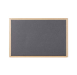 Earth Executive Felt Noticeboard 180x120cm Grey Oak MDF Frame FB8542239