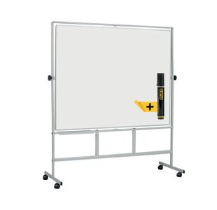 Bi-Office Revolver Plus Whiteboard Lacquered Steel Surface 120x120cm QR3303