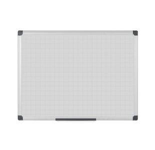 Bi-Office Maya Gridded Whiteboard Lacquered Steel Surface 240x120cm MA2147170