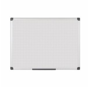 Bi-Office Maya Magnetic Whiteboard Gridded 600x450mm MA0247170
