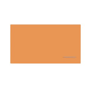Bi-Office Loop Magnetic Lacquered Steel Surface Frameless board 2400x1000mm Tangerine WRL02890101