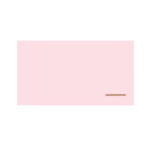 Bi-Office Loop Magnetic Lacquered Steel Surface Frameless board 2400x1000mm Peony WRL02910101