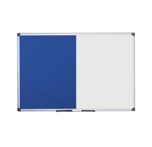 Bi-Office Drywipe and Felt Combination Board 1200x900mm XA0522170