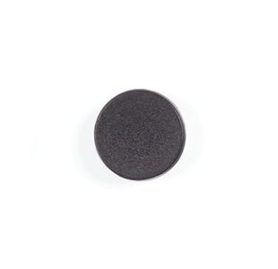 Bi-Office Round Magnets 25mm Black Pack of 10 IM142609