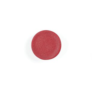 Bi-Office Round Magnets 25mm Red Pack of 10 IM140509