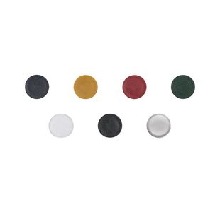 Bi-Office Round Magnets 25mm Assorted Colours Pack of 10 IM140909