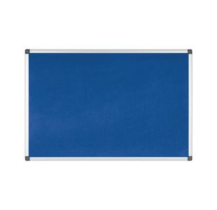 Bi-Office New Generation A9 Felt Noticeboard 60x45cm Blue FA0243170
