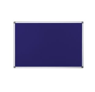 Bi-Office Maya Blue Felt Board for Flipping Boards System 90x90cm FA4143750